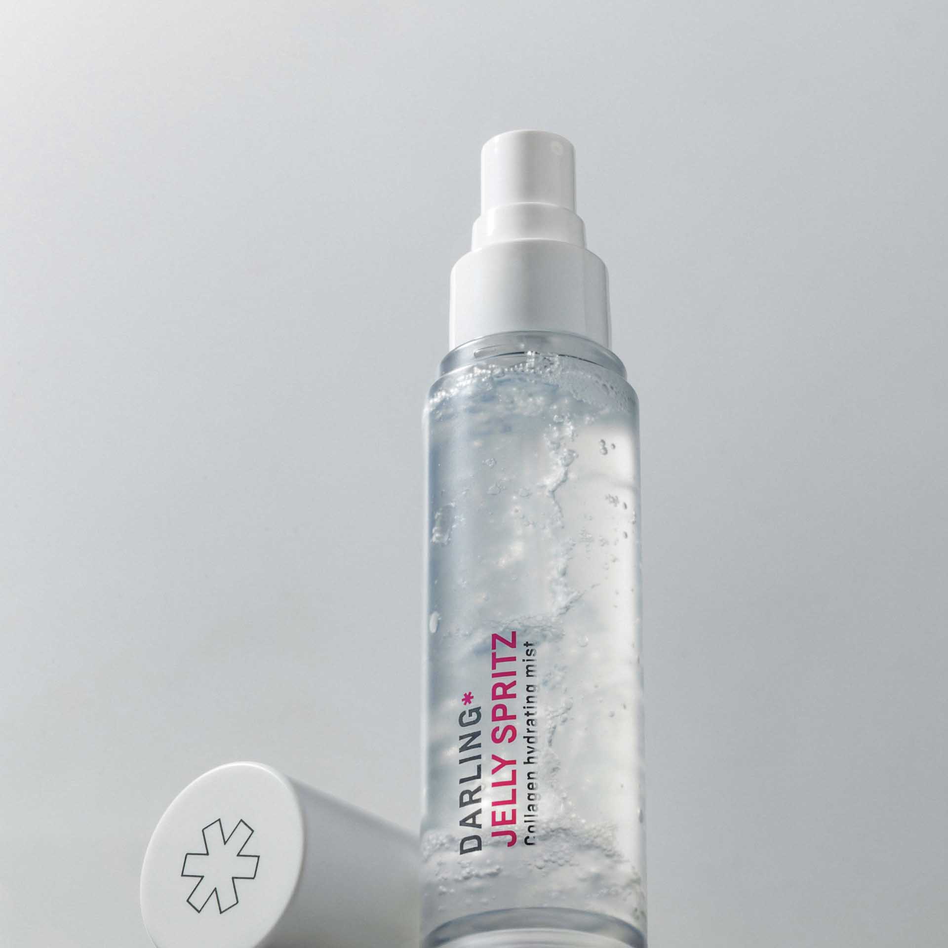 Jelly Spritz product photo with model