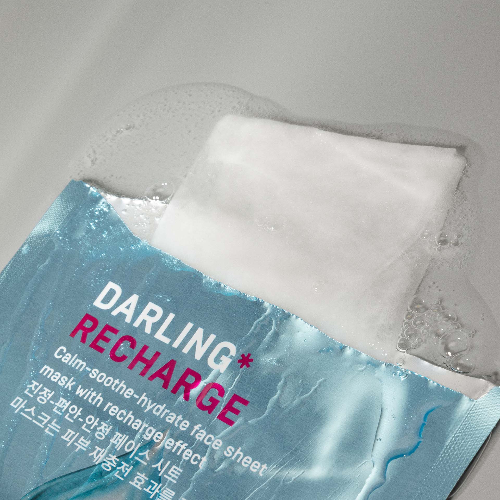 Recharge product photo with model