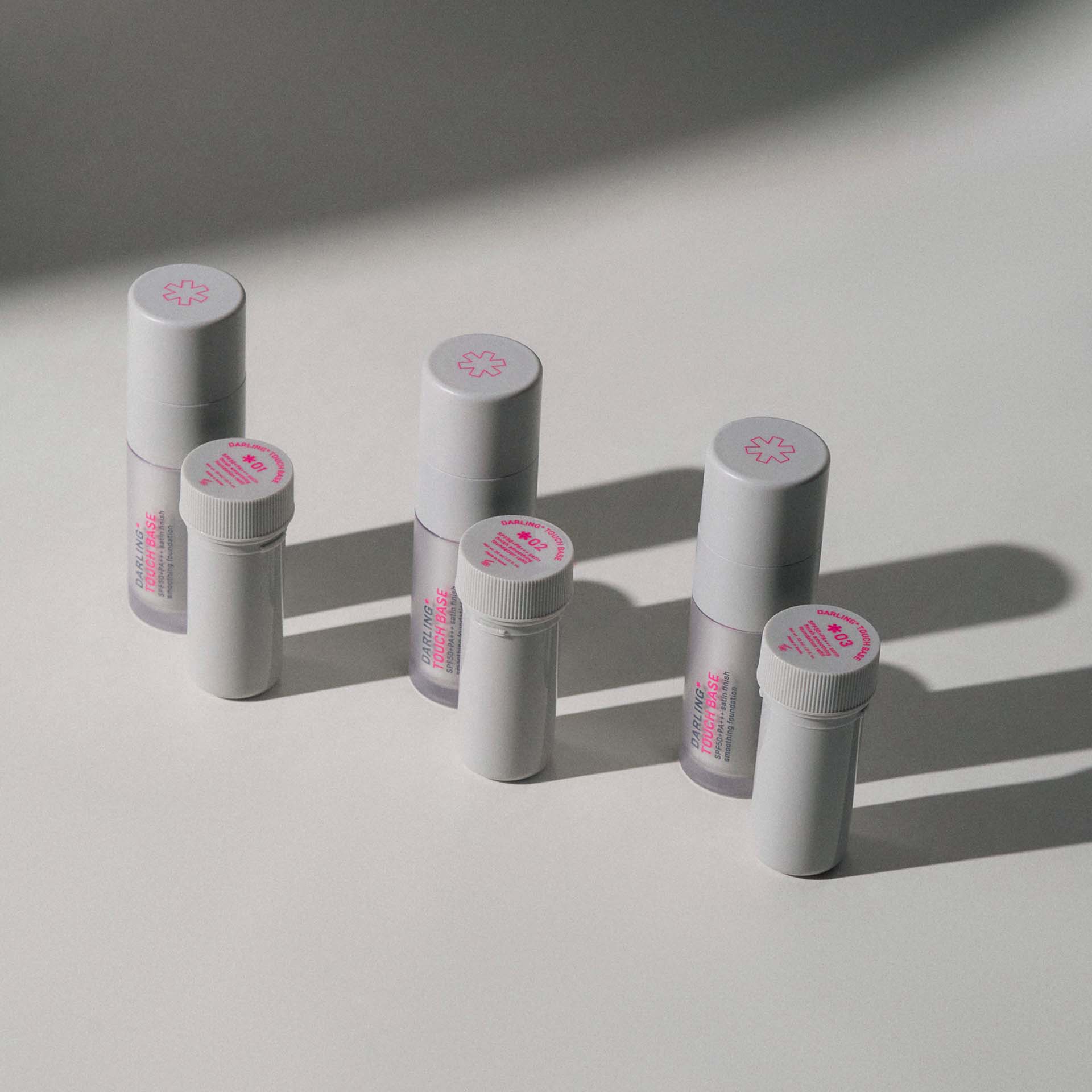 TOUCH BASE product photo with model