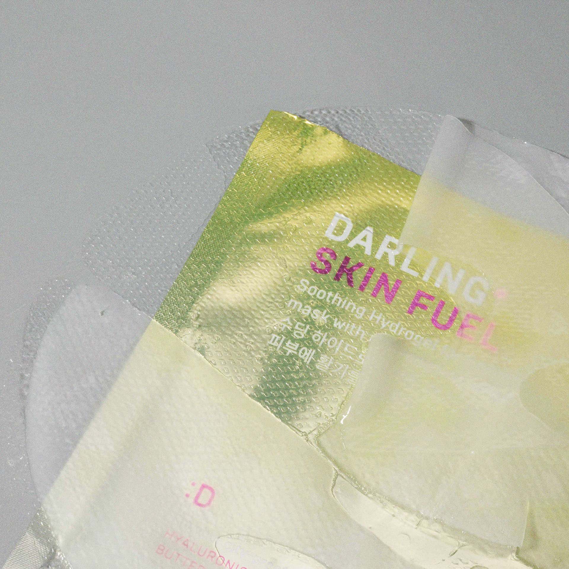 Skin Fuel product photo with model