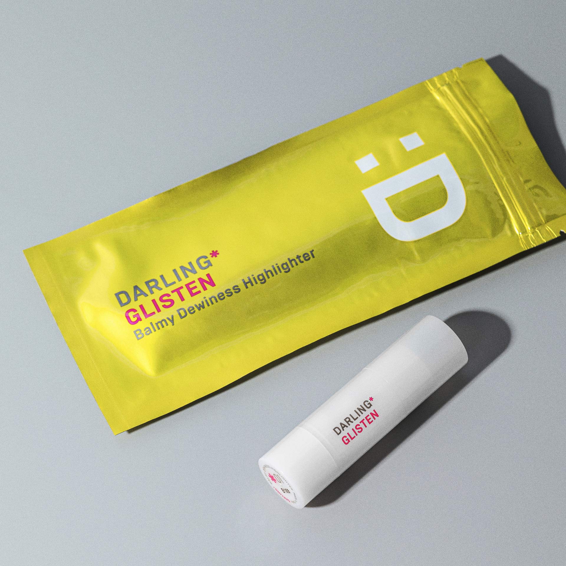 GLISTEN product photo with model