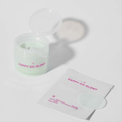 Happy-Go-Glowy product photo with model