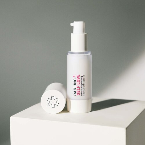 SELF LOVE product photo with model