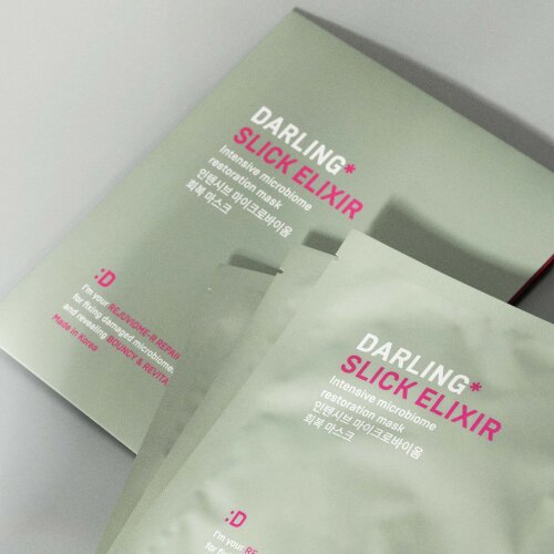 SLICK ELIXIR product photo with model