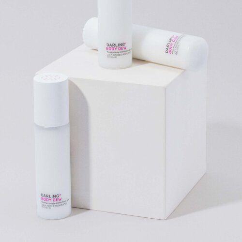 BODY DEW product photo with model