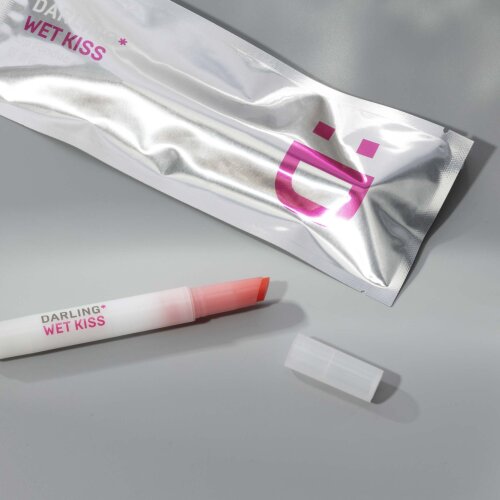 WET KISS product photo with model